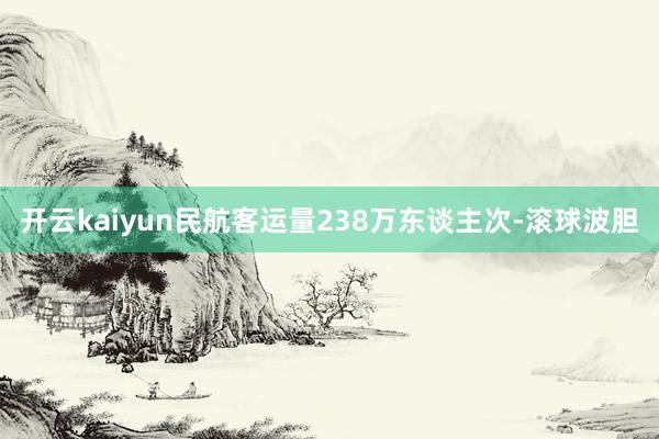 开云kaiyun民航客运量238万东谈主次-滚球波胆
